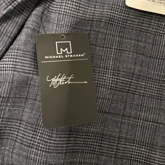 Michael Strahan Plaid Dress Pants - Picture 2 of 3